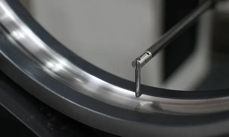 Bearing raceway inspection